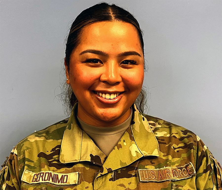 Staff Sgt. Thrisia Geronimo Staff Sgt. Thrisia Geronimo